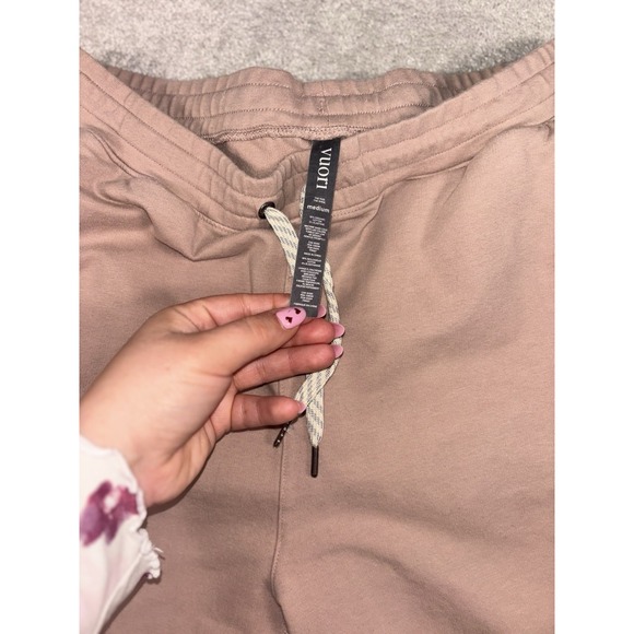 Vuori Laguna Lounge Pant 2.0 Sweatpants Joggers Dogwood Blush Soft Pink M *** - Picture 4 of 13
